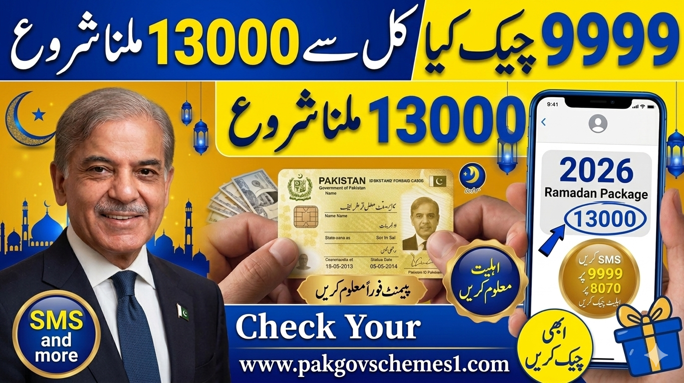 PM Ramzan Package 9999