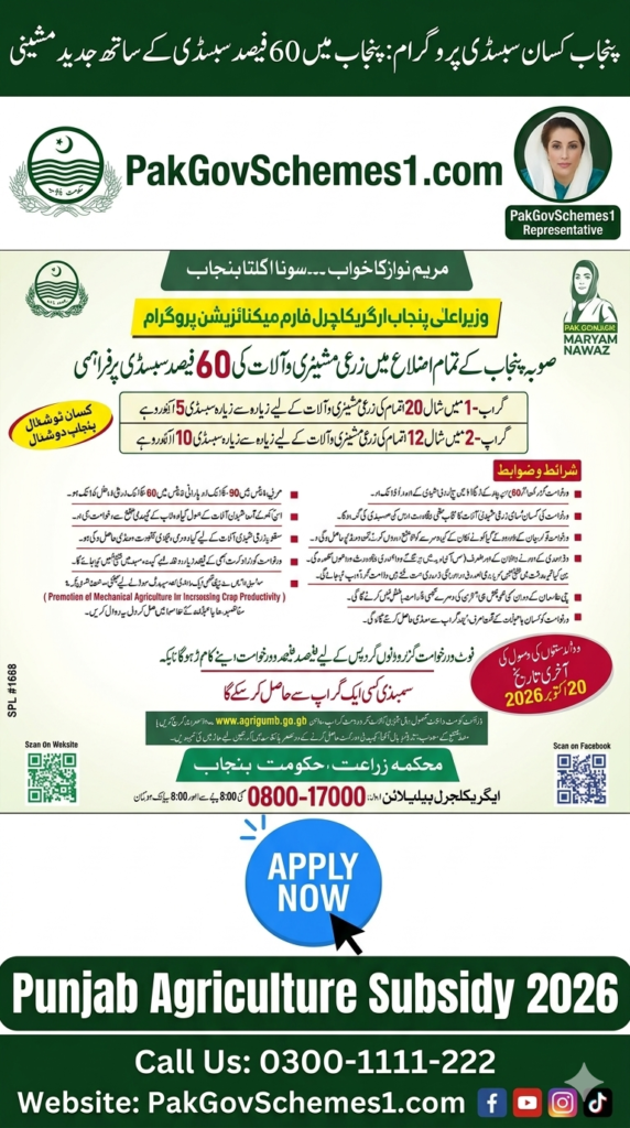 Punjab Agriculture Subsidy