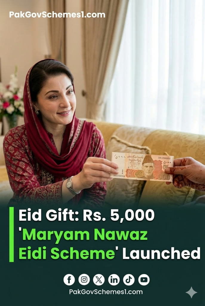 Maryam Nawaz Eidi Scheme 2026