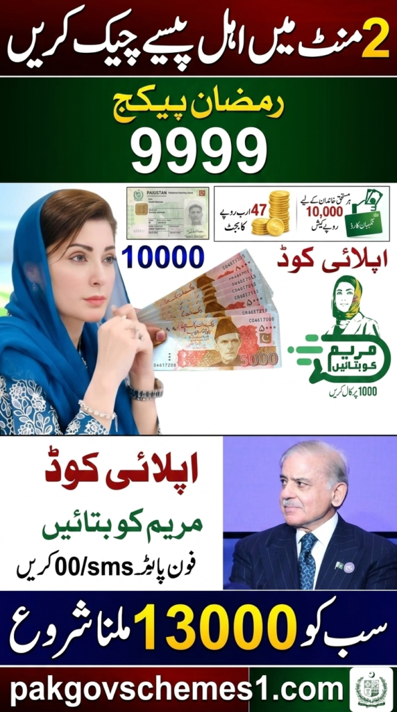 PM Ramzan Package 9999