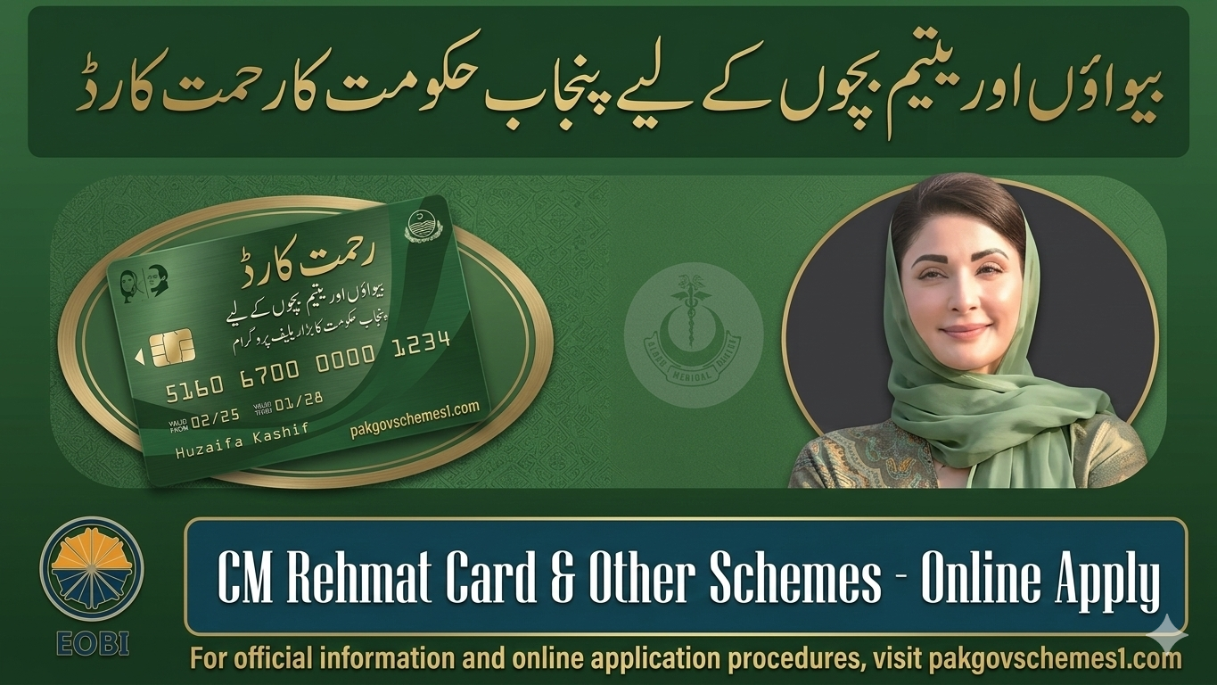 CM Punjab Rehmat Card