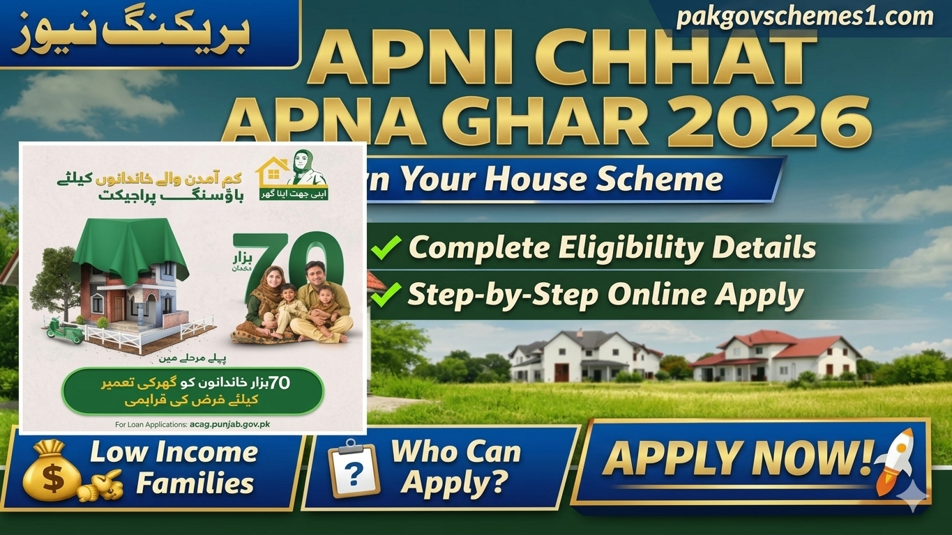 Apni Chhat Apna Ghar Housing Scheme