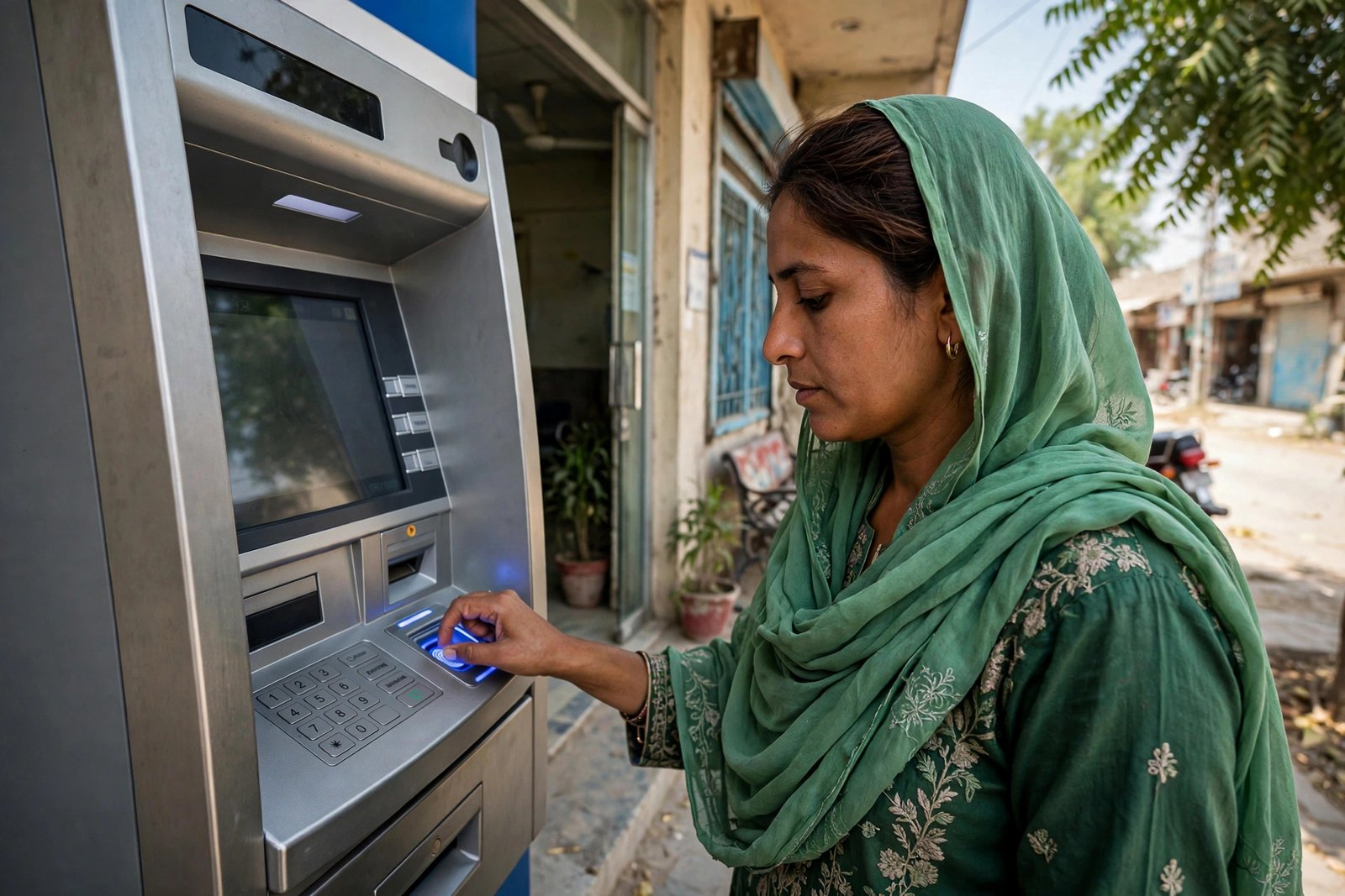 BISP biometric ATM payment collection 2026 HBL Bank Alfalah guide
